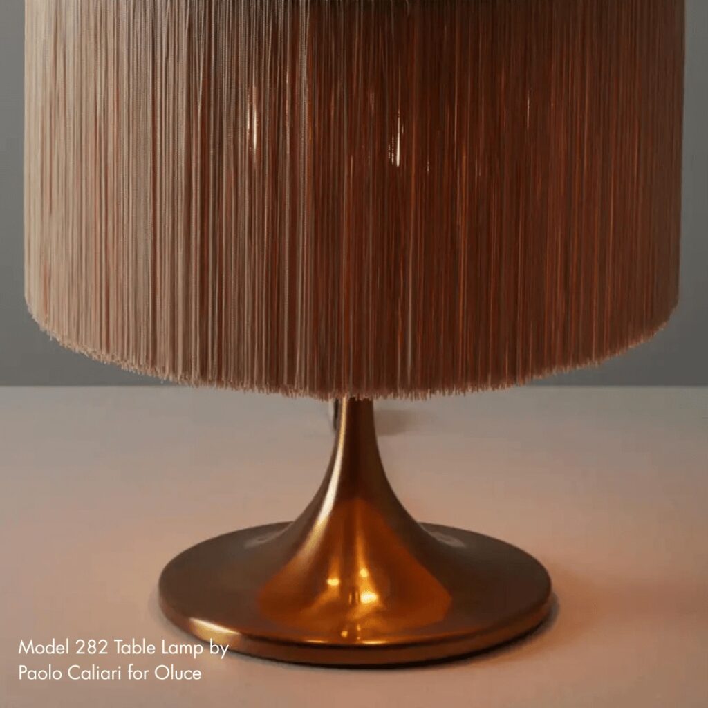Model 282 Table Lamp by Paola Coliari for Oluce - rewire Model 282 Table Lamp by Paolo Caliari for Oluce