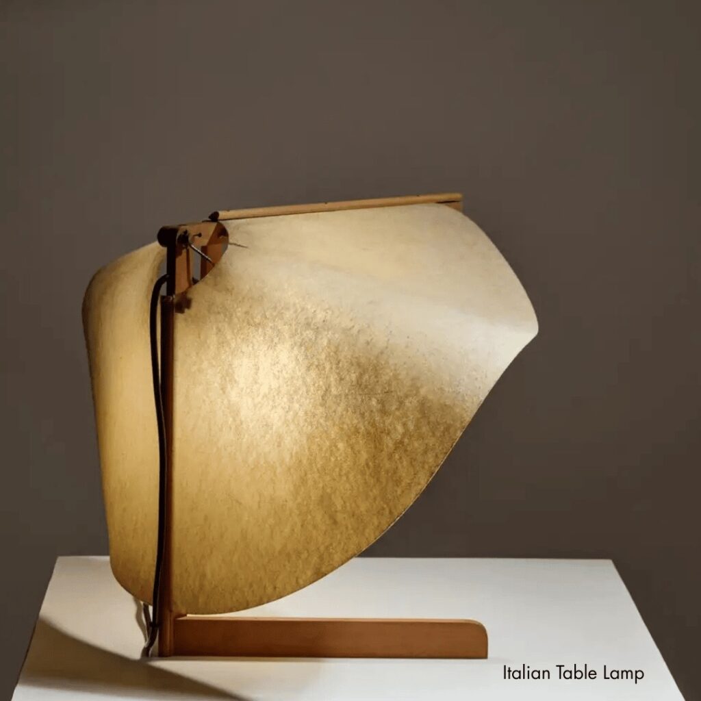 Italian Table Lamp - rewire