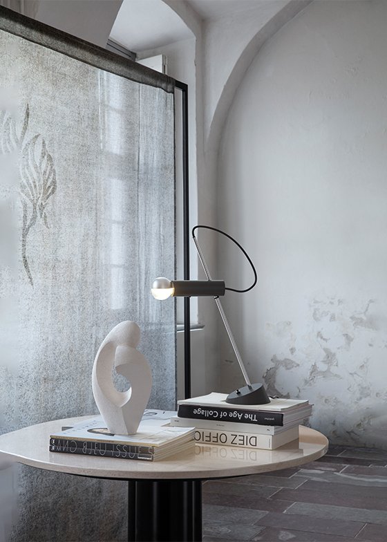 Model566-5 - rewire Model 566 from Astep Table Lamps by Gino Sarfatti