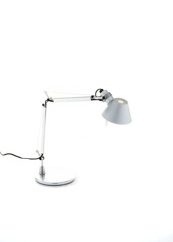 Rewire-artemide___micro-aluminum1 - rewire Tolomeo Micro from Artemide Table Lamps by Giancarlo Fassina