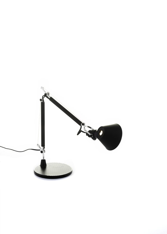 Rewire-artemide___micro-black2 - rewire Tolomeo Micro from Artemide Table Lamps by Giancarlo Fassina