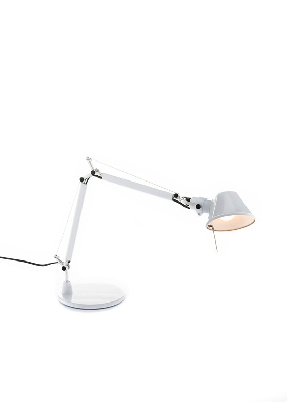 Rewire-artemide___micro-white1 - rewire Tolomeo Micro from Artemide Table Lamps by Giancarlo Fassina
