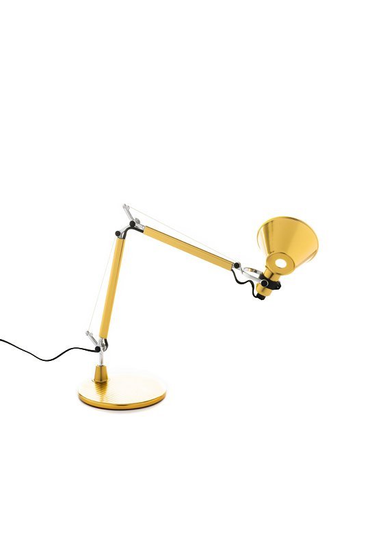 Rewire-artemide___micro-yellow1 - rewire Tolomeo Micro from Artemide Table Lamps by Giancarlo Fassina
