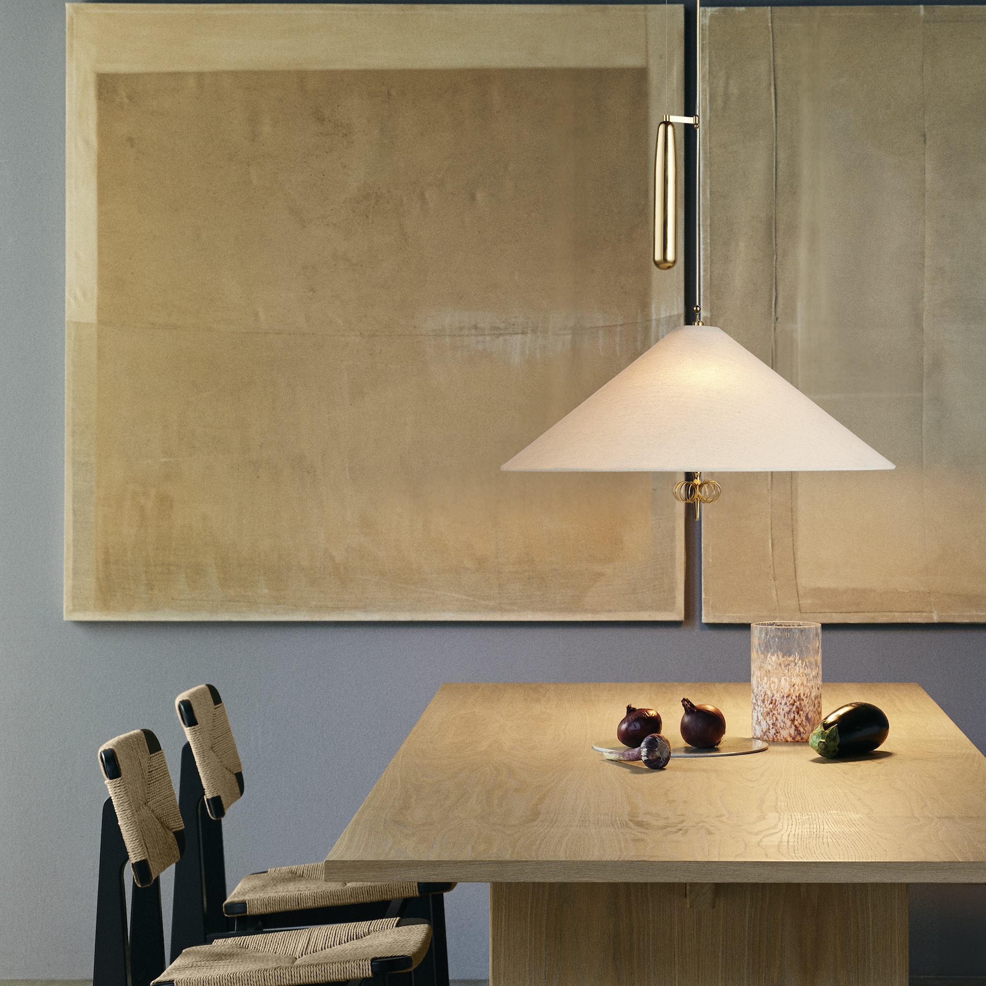 Add_assets_tynell_1967_pendant_01 | rewire A1967 Pendant from Gubi Pendants & Chandeliers by Paavo Tynell