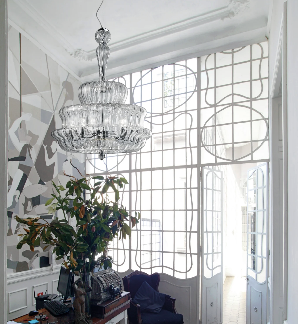 Novecento2 - rewire Novecento from Vistosi Pendants and Chandeliers by Romani Saccani Architetti Associati