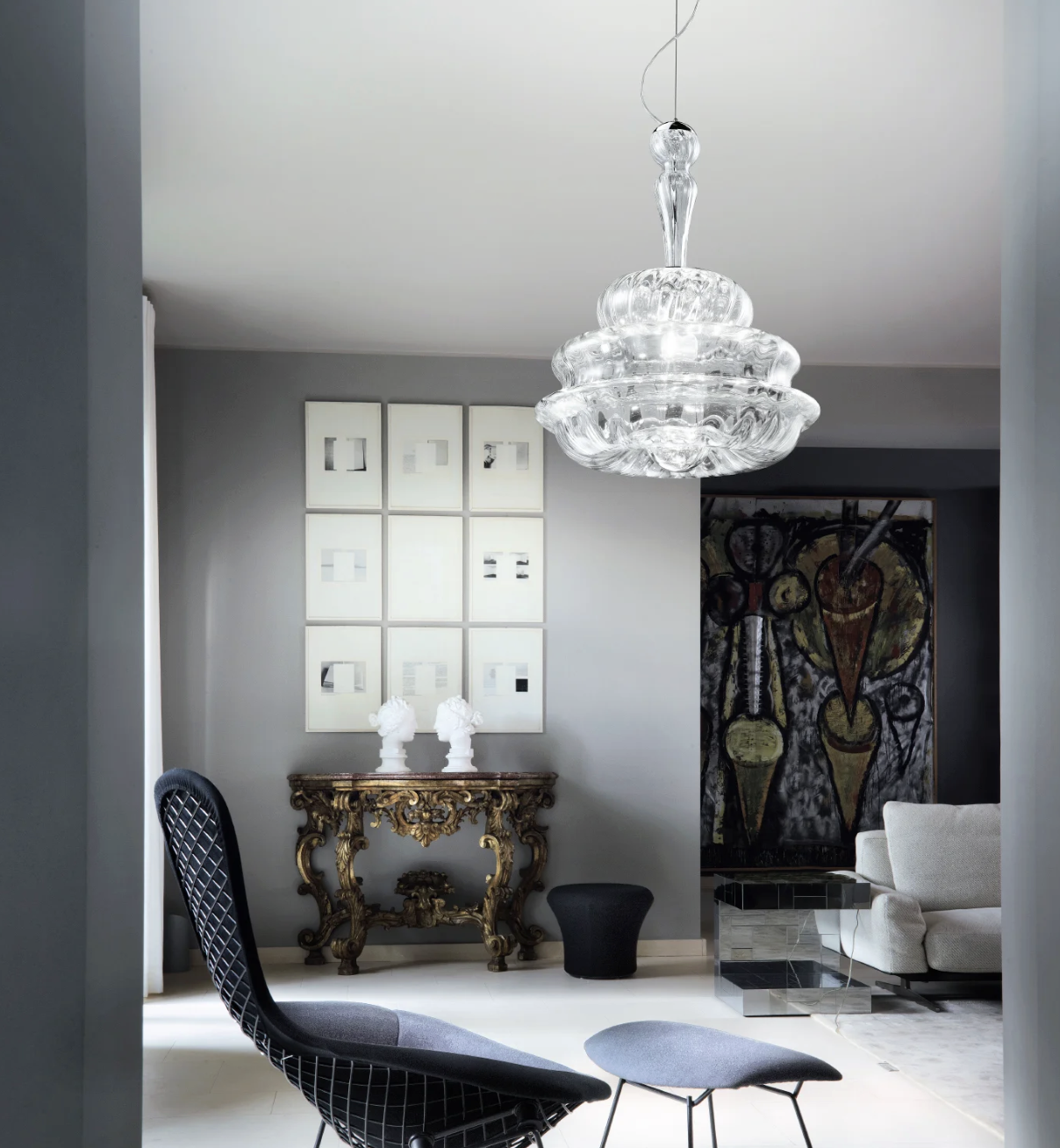 Novecento3 - rewire Novecento from Vistosi Pendants and Chandeliers by Romani Saccani Architetti Associati