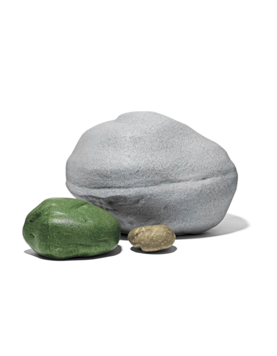 Screenshot | rewire Sassi from Gufram Ottomans + Poufs + Benches by Piero Gilardi