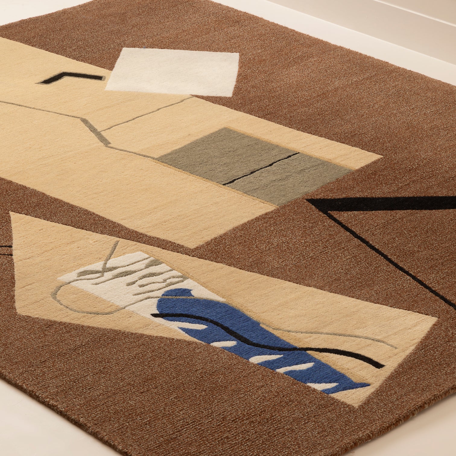 2 | rewire Collage Rug from Ecart Rugs by Eileen Gray